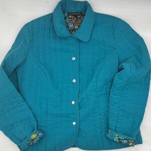 Briggs New York Quilted Snap Front Jacket